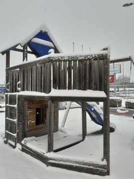 ZJEŻDŻALNIA DRABINKA DOMEK DLA DZIECI DO OGRODU