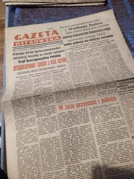 Gazeta Ostrowska 28 styczeń 1951