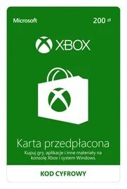 Karta przedpłacona Xbox 200 zł 