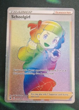 Karty pokemon schoolgirl