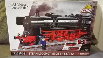 COBI 6283 Steam locomotive DR BR 52/TY2