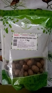 GAŁKA MUSZKATOŁOWA 500G Cała