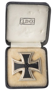 Krzyż żelazny 1 klasy z dyskiem syg L/12 Juncker
