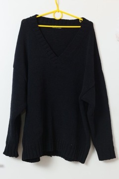 Czarny sweter bershka M/L black