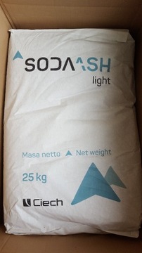 Soda amoniakalna kalcynowana węglan sodu 25 kg