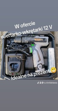 Wiertarko wkrętarka akumulatorowa 12V