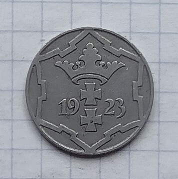 (3217) Wolne Miasto Gdańsk 10 fenigów 1923