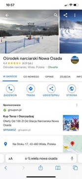 Nowa Osada, Wisła, voucher na skipass 5-dniowy