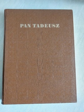 Książka PanTadeusz w pięknej oprawie 