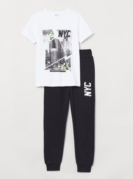 H&M Komplet dresowy NYC - NOWY - 170