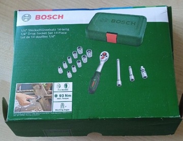 Bosch zestaw kluczy nasadowe okazja 