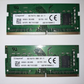 Kingston DDR4 16GB (2x8GB) 2666MHz KHYXPX-MIE