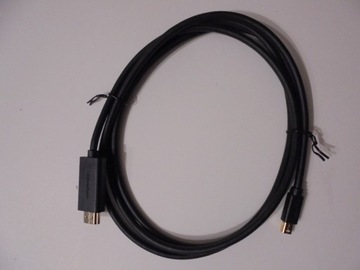 Kabel przejściówka Mini Display Port na HDMI 1,8m