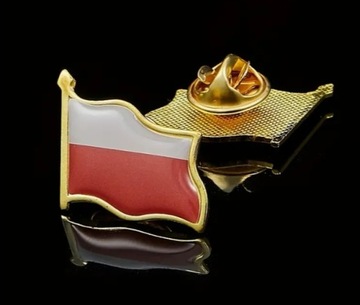 BROSZKA FLAGA POLSKA, ODZNAKA DO MUNDURU ORDER 