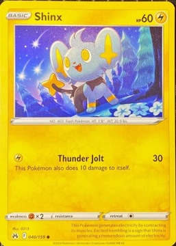 Karta Pokemon - Shinx - 040/159