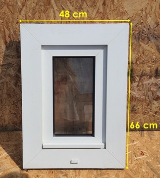 Małe okna do piwnicy łazienki 48/66 cm