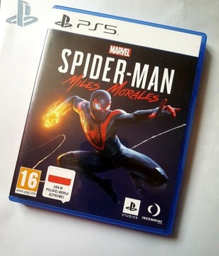 Spider-man Miles Morales ps5 PL/SZYBKA WYSYŁKA 