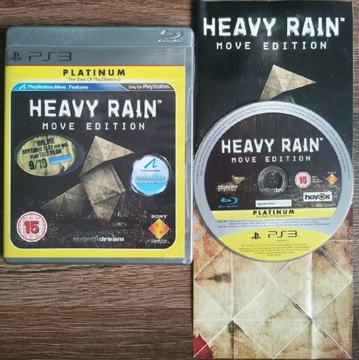 Heavy Rain Move Edition na PS3. Komplet. 