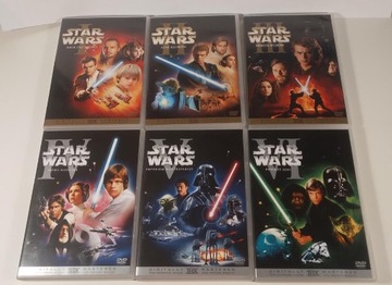 Filmy Star Wars 1 - 6 płyty DVD - OKAZJA !!!