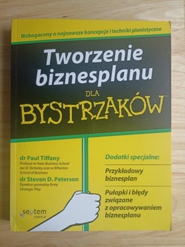 Tworzenie biznesplanu dla bystrzaków - Tiffany