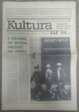 Kultura - tygodnik 34,35,48/1981 rok