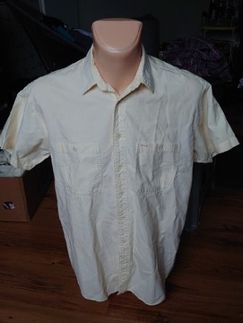 Koszula męska duża krótki rękaw Wrangler vintage 