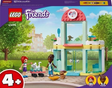 LEGO Friends, klinika dla zwierząt, zestaw 41695