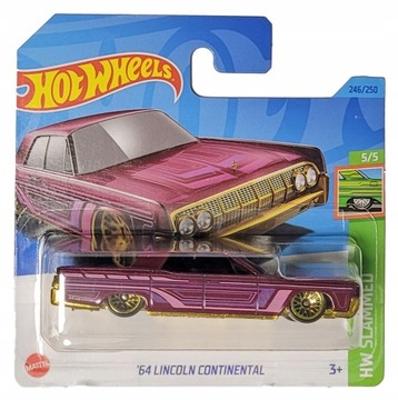 Samochodzik Hot Wheels '64 LINCOLN CONTINENTAL