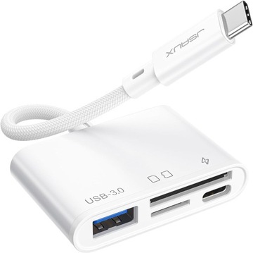 Czytnik Kart USB-C na USB 3.0/SD