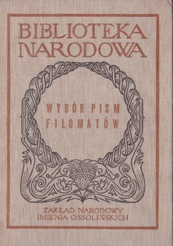 Biblioteka Narodowa Filomaci pisma listy t. 1-2