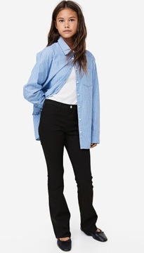 H&M jeansy FLARE rozszerzane rozm.134