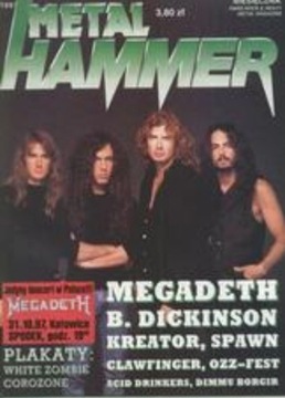 Metal Hammer 10/1997 - nówka, plakaty!!!