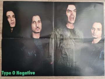 UNIKAT! Plakat TYPE O NEGATIVE - Format A2 - NOWY!