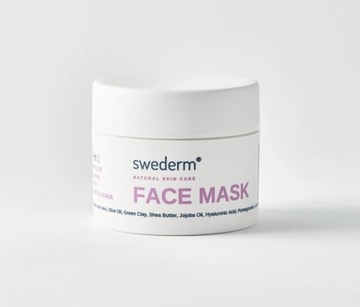 Swederm Face Mask, maska 4w1 100ml NOWA 