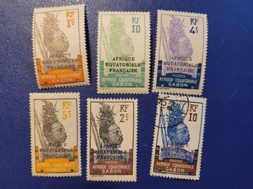 Gabon 1924-1931r              