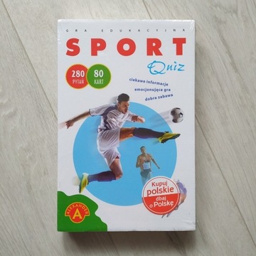 Sport Quiz, gra edukacyjna, 10+