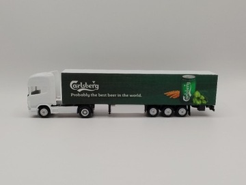 Tir Herpa Scania Carlsberg skala TT (1:120) kolejka dodatki akcesoria