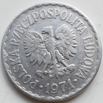 Polska - 1 złoty 1971