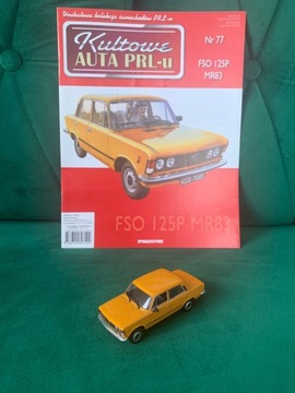 FSO Fiat 125P MR83 Kultowe Auta PRL-u DeAgostini