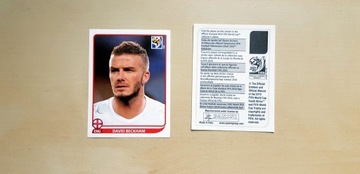 David Beckham Panini World Cup 2010 Promo