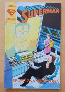 TM-Semic SUPERMAN nr 3/91 stan bdb