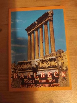 Broszura Baalbeck Gods' paradise history - Liban
