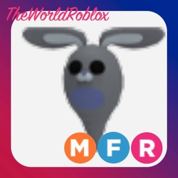 Roblox Adopt Me Ghost Bunny MFR