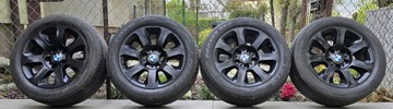 Felgi BMW Czarne 16 cali Alumini, opony 205/55R16