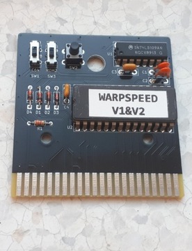 Cartridge WARPSPEED V1&V2 stacja Commodore C64 128