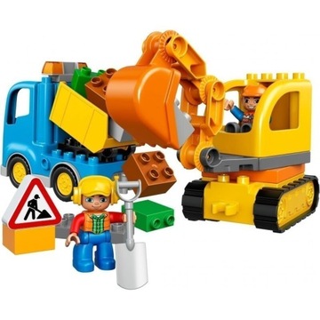 Klocki LEGO Duplo 10812 Ciężarówka i koparka NOWE