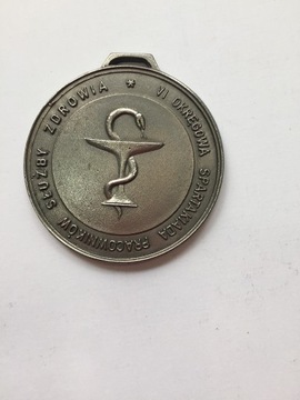 Srebrny Medal z VI Okr.Spartakiady Pr.Sł.Zdr.1968r