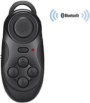 Mini bezprzewodowy gamepad bluetooth pilot biurko