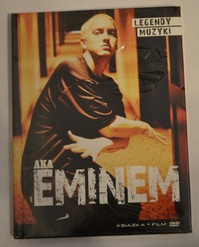 Aka EMINEM  ksiązka + DVD nowa, folia.