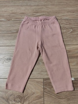 Spodnie niemowlęce różowe 3-6m